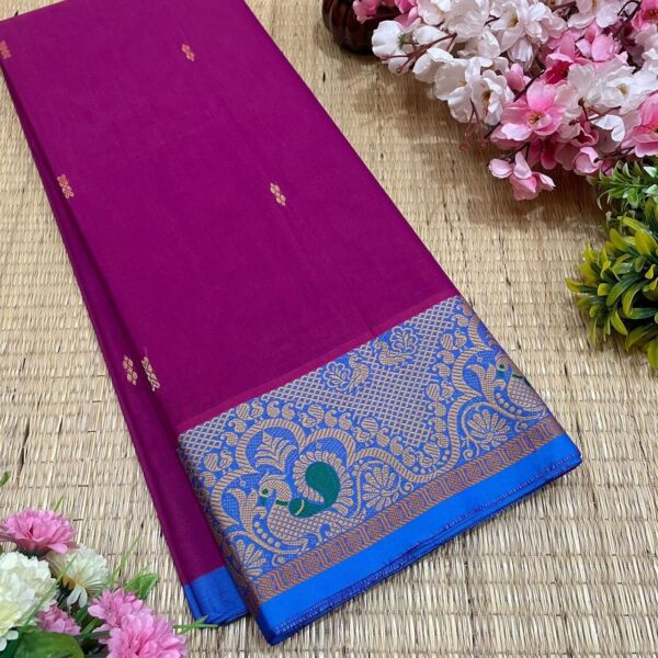 Mixed Cotton Putta Sarees