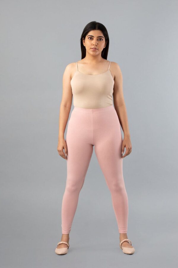 Baby Pink Ankle Leggings - Image 2